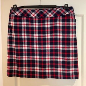 Talbots plaid skirt